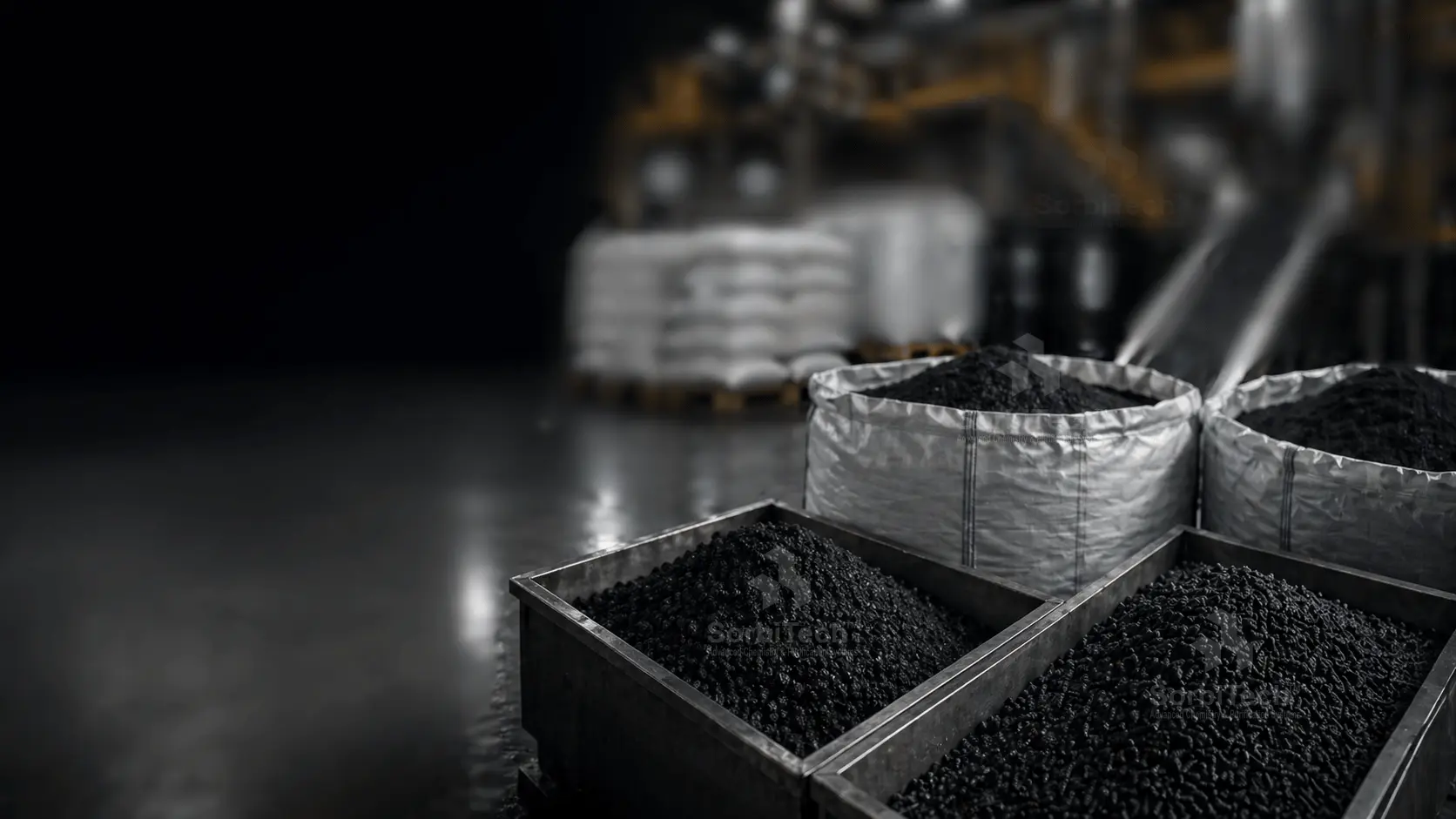 Industrial activated carbon manufacturing facility